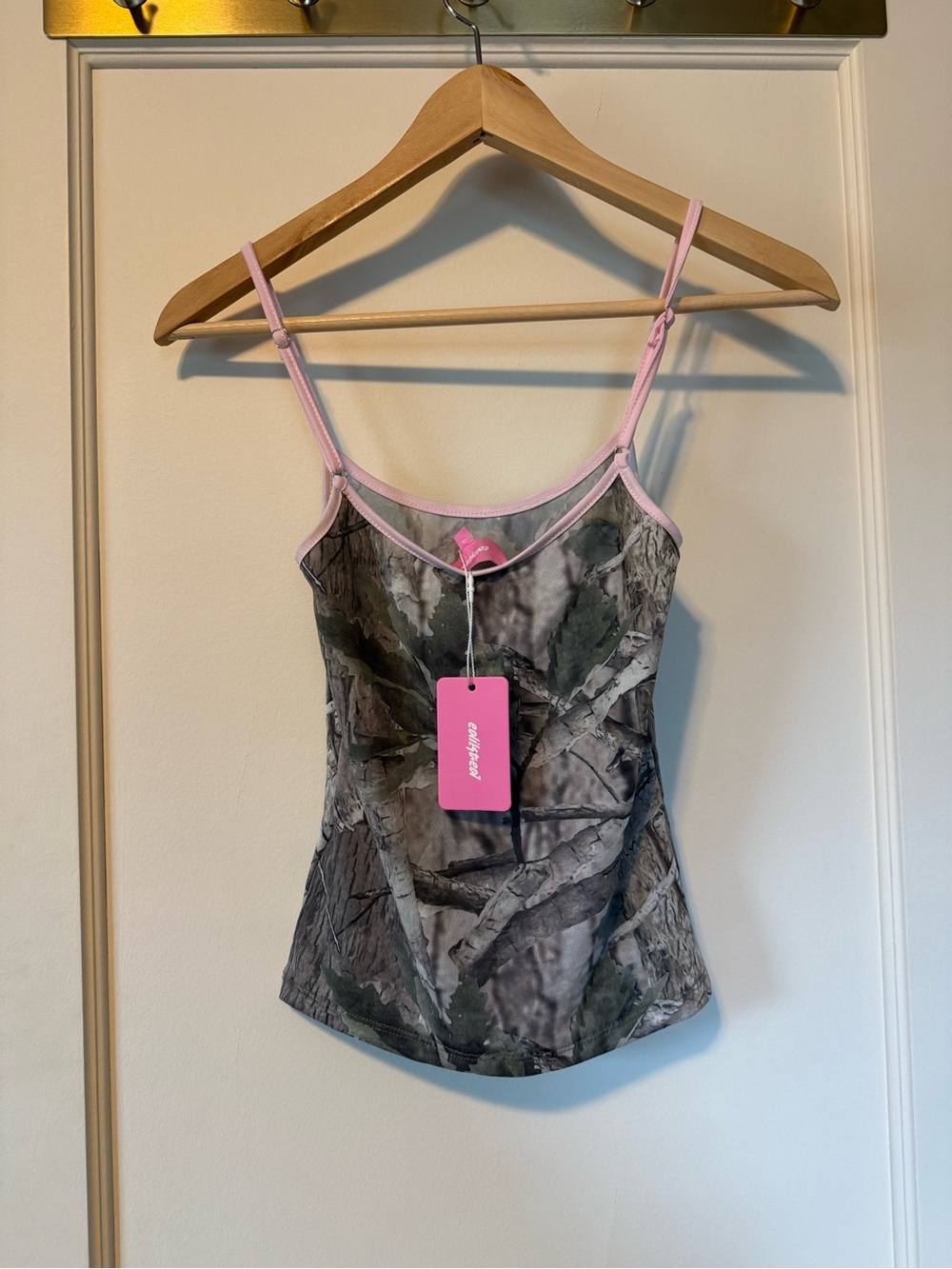 Edikted camo tank extra small - nwt